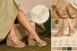 Pakistan, wedge sandals
