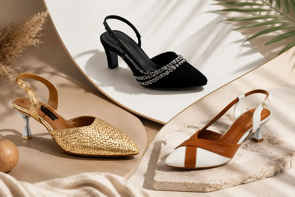 variation of Slingback Pumps