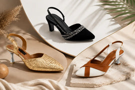 variation of Slingback Pumps