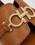 Nova Chic Comfort Flat Sandals in Brown styled with casual and semi formal outfits.
