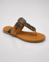 Mustard Kolhapuri sandal with antique gold embellishment stylish ethnic footwear